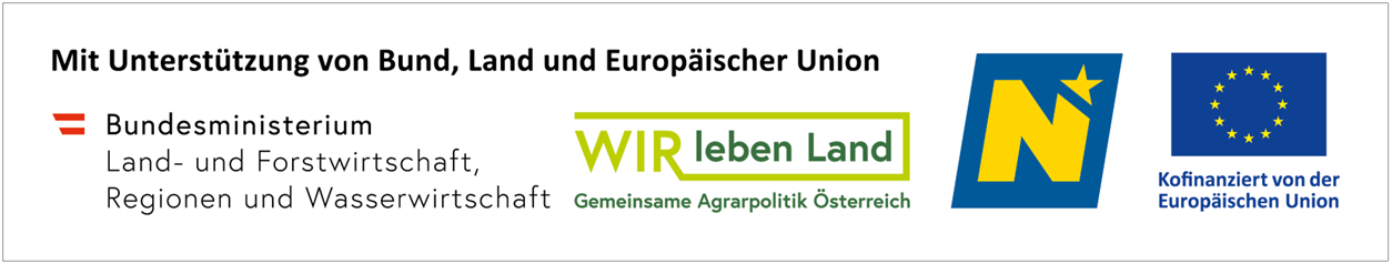 Mit Unterstützung von Bund, Land und EU